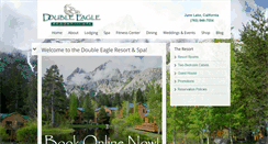 Desktop Screenshot of doubleeagle.com